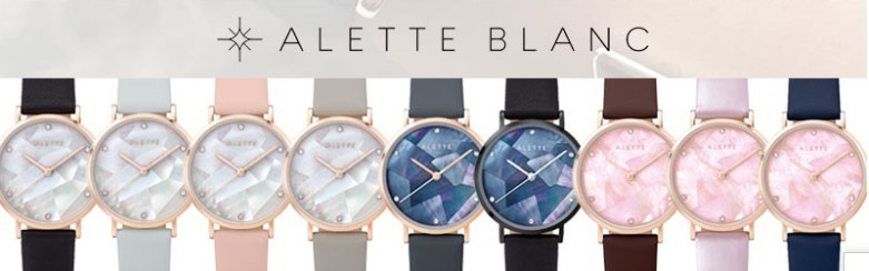 インスタ映えするキュートで優雅な腕時計アレットブラン入荷情報 Alette Blanc楽天市場で予約特典